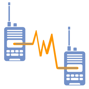 Talkie walkie communication
