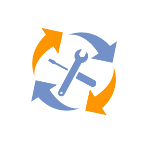 Outils avec 4 flèches autour